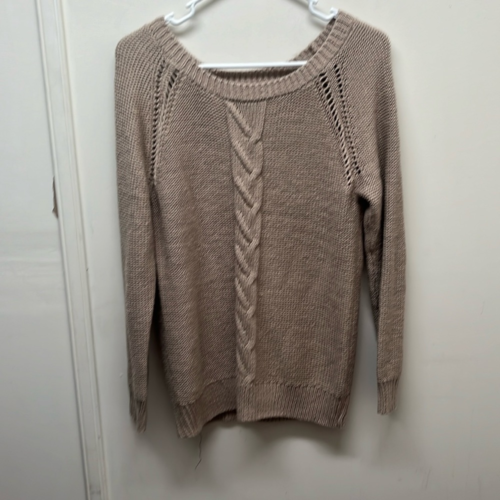 APT. 9 Cable Knit Sweater - Size M